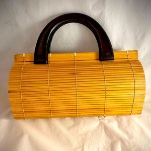 Vintage Inspired Bamboo Summer Purse! Get ready for some Tiki fun!